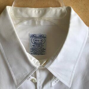 Man shirt by Brooks Brothers. Size 16 1/2